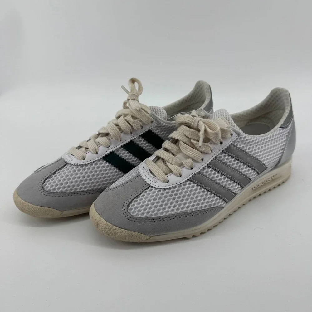 Adidas Kith SL 72 White Grey Silver Green AJQ4690 Women 6.5 Mens 5 Retro Sneaker